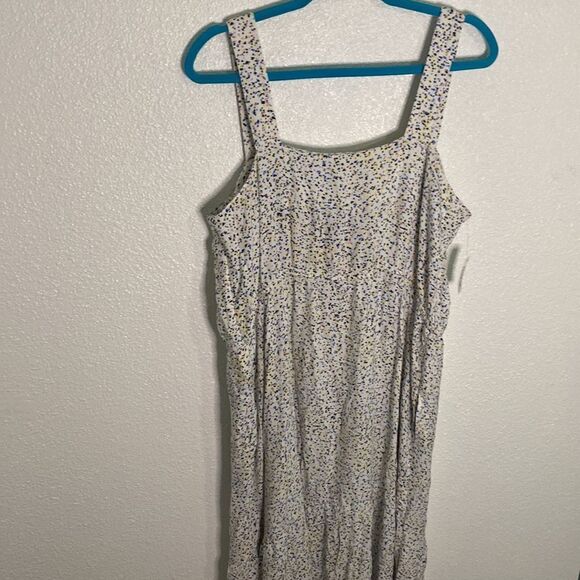 NWT- Amazon Essentials- midi off white micro confetti dress- Size XL - Picture 8 of 10